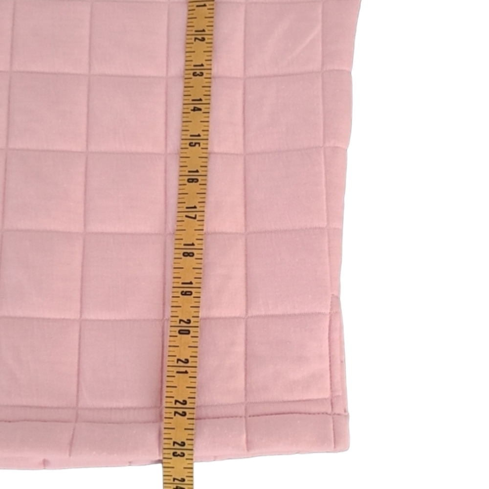 GAPFIT GAP Pink Quilted Pullover Hoodie XS Minimalist Lounge Athleisure Soft - Picture 13 of 15